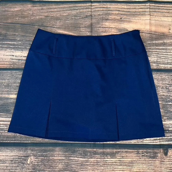 Golftini Women's Pleated Golf Skort Blue Size 16 A-Line‎ Casual Short - Picture 1 of 3